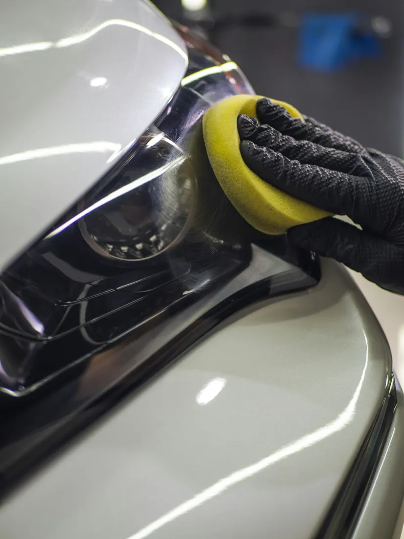Detailed car surface